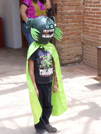 Doble festejo monstruoso en la BS Biblioteca Infantil de Oaxaca