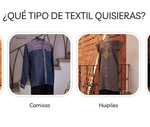 El textil a un solo clic