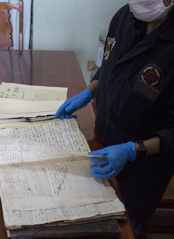 Procesos de conservación documental: San Juan Tabaá, San Andrés Solaga y San Juan Bautista Coixtlahuaca