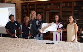 Entrega del Graduale Dominicale de 1565 para su restauración especializada